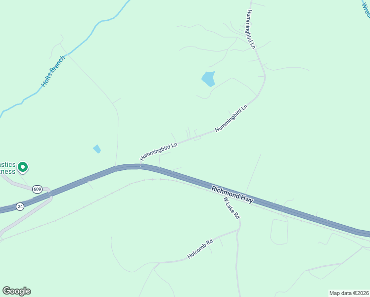 map of restaurants, bars, coffee shops, grocery stores, and more near 385 Hummingbird Lane in Spout Spring