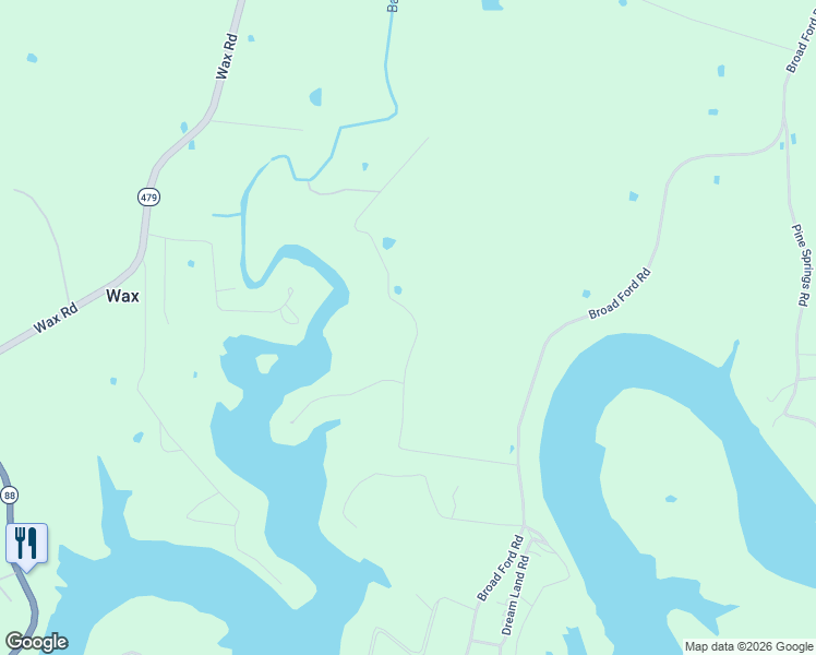 map of restaurants, bars, coffee shops, grocery stores, and more near 517 Gunner Road in Peonia