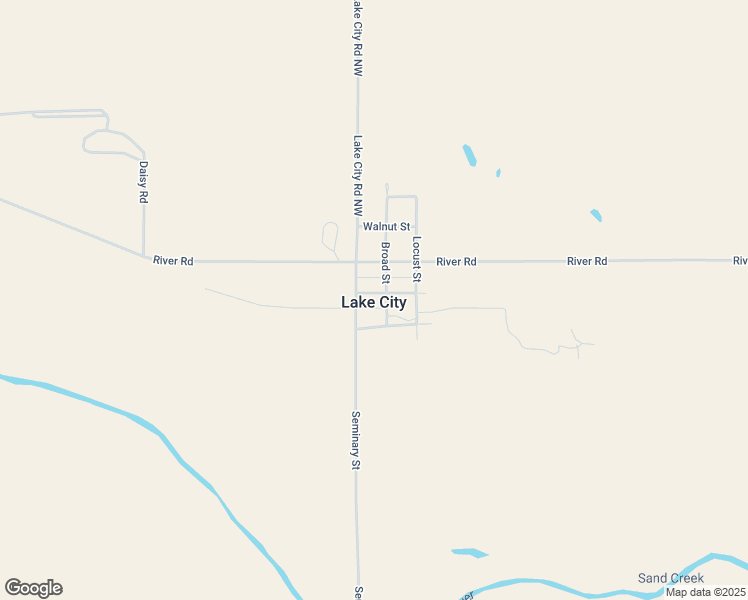 map of restaurants, bars, coffee shops, grocery stores, and more near in Lake City