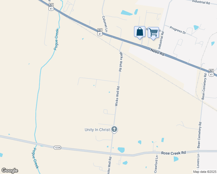 map of restaurants, bars, coffee shops, grocery stores, and more near 137 Scruggs Lane in Madisonville