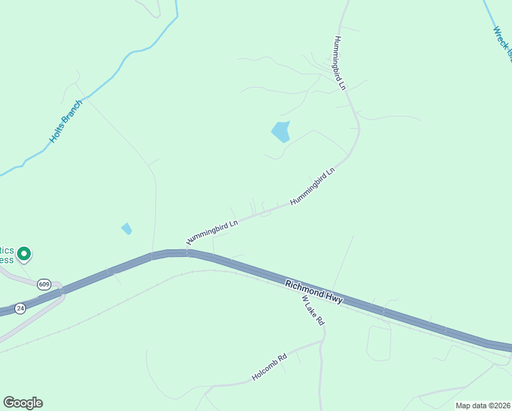 map of restaurants, bars, coffee shops, grocery stores, and more near 385 Hummingbird Lane in Spout Spring