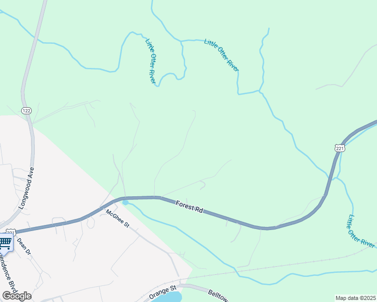 map of restaurants, bars, coffee shops, grocery stores, and more near 1277 Hopes Way in Bedford