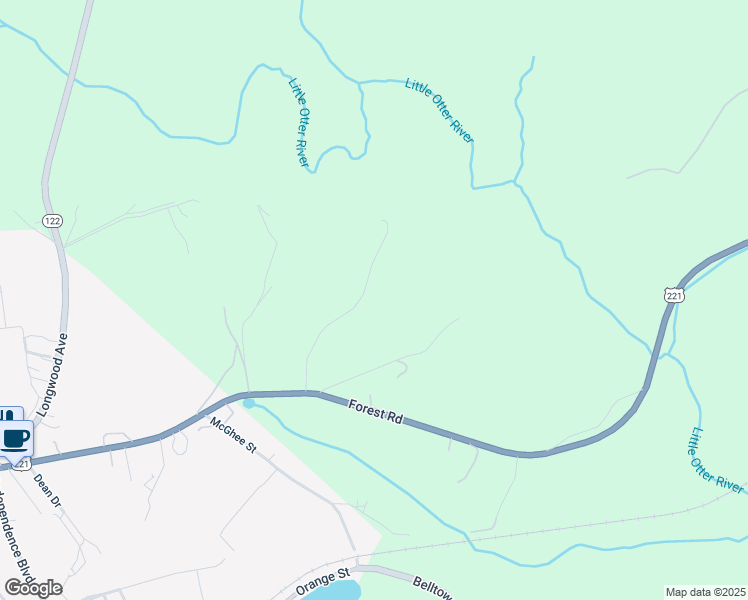 map of restaurants, bars, coffee shops, grocery stores, and more near 1277 Hopes Way in Bedford