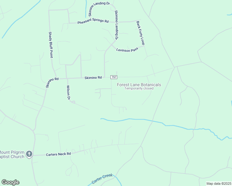 map of restaurants, bars, coffee shops, grocery stores, and more near 106 Deer Path Road in Williamsburg