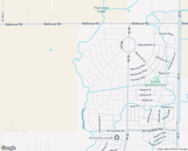 map of restaurants, bars, coffee shops, grocery stores, and more near 826 Courtney Court in Merced