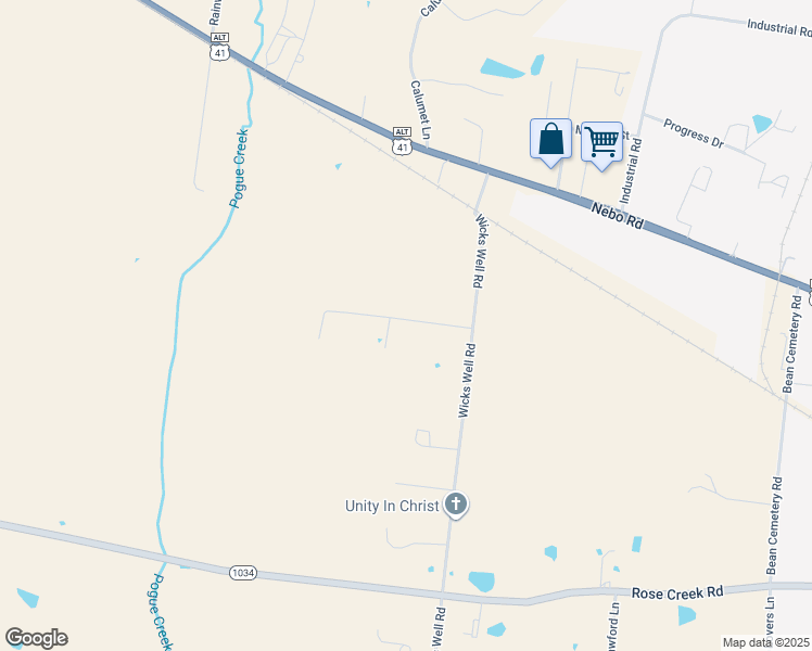 map of restaurants, bars, coffee shops, grocery stores, and more near 137 Scruggs Lane in Madisonville