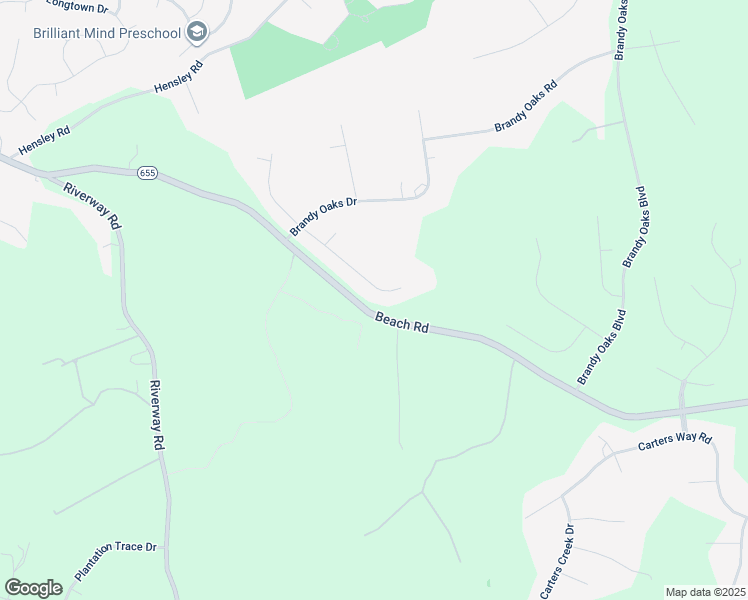 map of restaurants, bars, coffee shops, grocery stores, and more near 13631 Brandy Oaks Terrace in Chesterfield