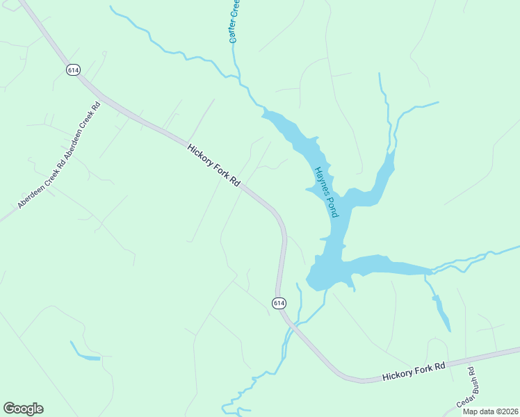 map of restaurants, bars, coffee shops, grocery stores, and more near 5706 Hickory Fork Road in Gloucester