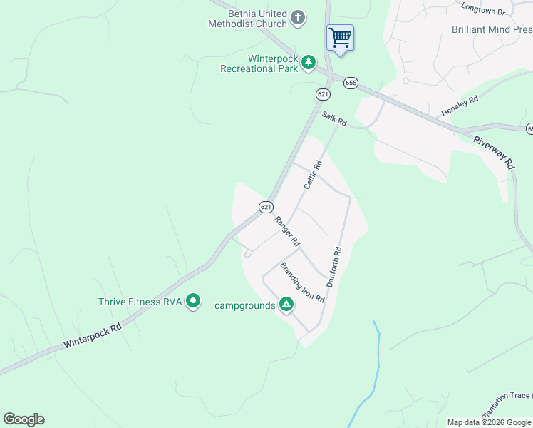 map of restaurants, bars, coffee shops, grocery stores, and more near 11301 Winterpock Road in Chesterfield