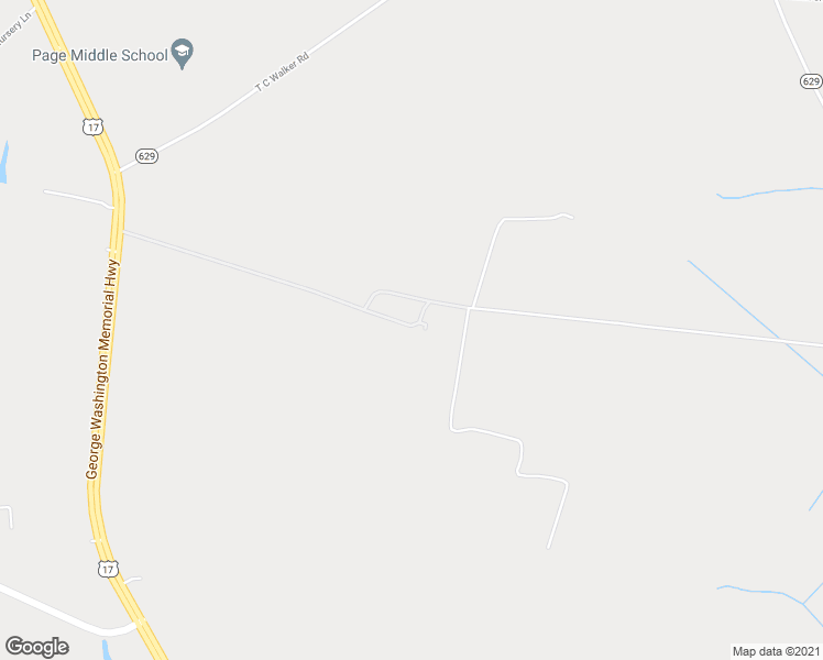 map of restaurants, bars, coffee shops, grocery stores, and more near 5617 George Washington Memorial Highway in Gloucester Courthouse