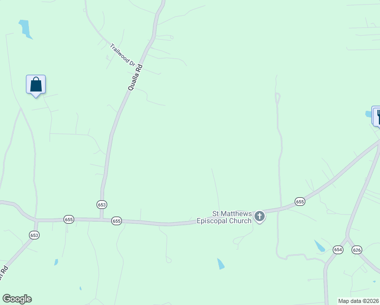 map of restaurants, bars, coffee shops, grocery stores, and more near 12116 Beach Road in Chesterfield