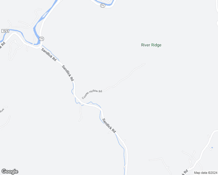 map of restaurants, bars, coffee shops, grocery stores, and more near Corner Hollow Road in Bluefield