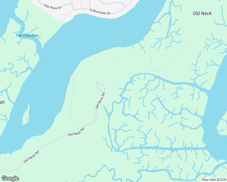 map of restaurants, bars, coffee shops, grocery stores, and more near 21711 Old Neck Road in Charles City
