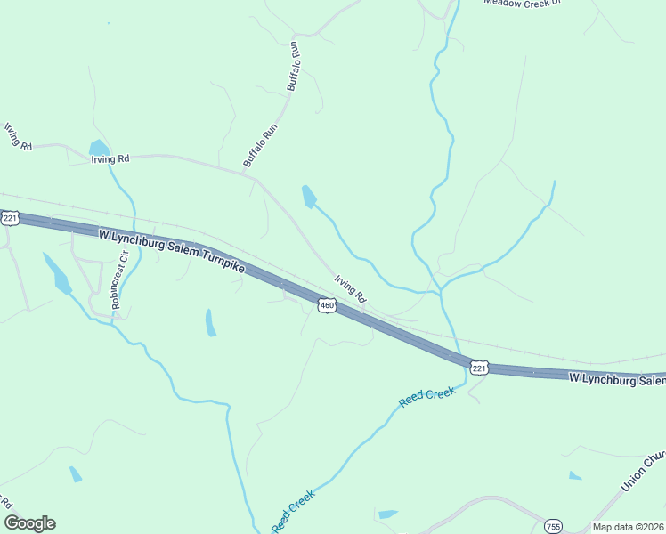 map of restaurants, bars, coffee shops, grocery stores, and more near 1105-1161 Irving Road in Bedford