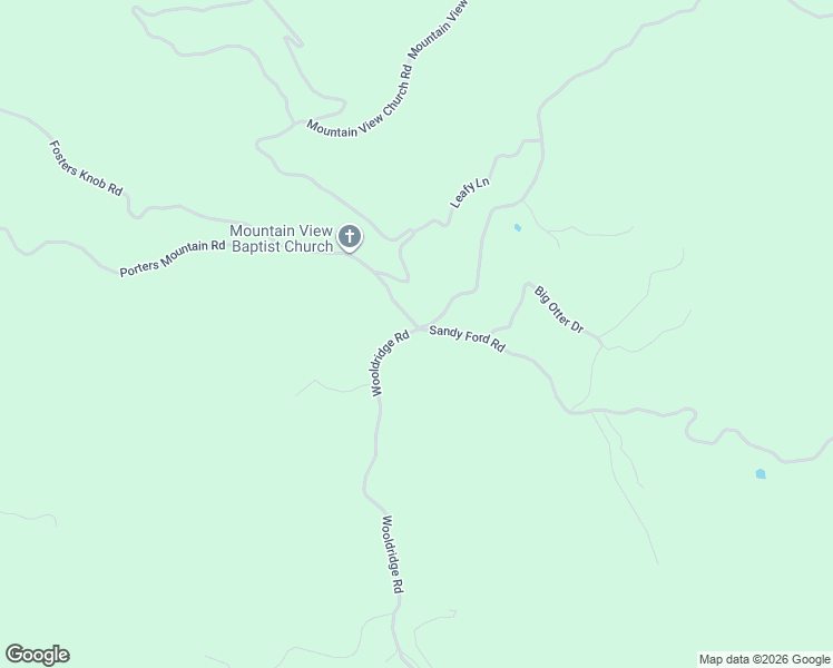 map of restaurants, bars, coffee shops, grocery stores, and more near 6300-6398 Sandy Ford Road in Blue Ridge