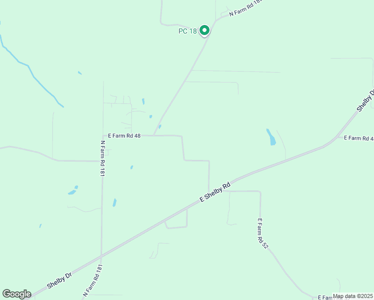 map of restaurants, bars, coffee shops, grocery stores, and more near 3584-3798 E Farm Road 48 in Fair Grove