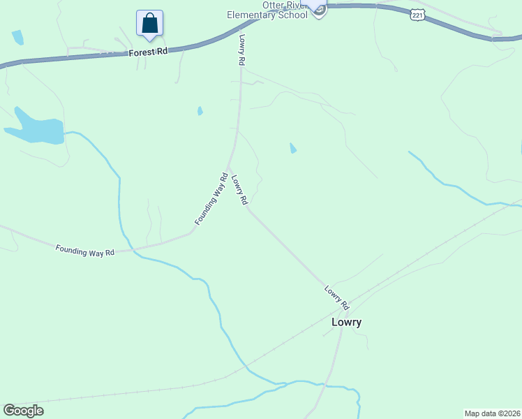 map of restaurants, bars, coffee shops, grocery stores, and more near 4015 Lowry Road in Lowry