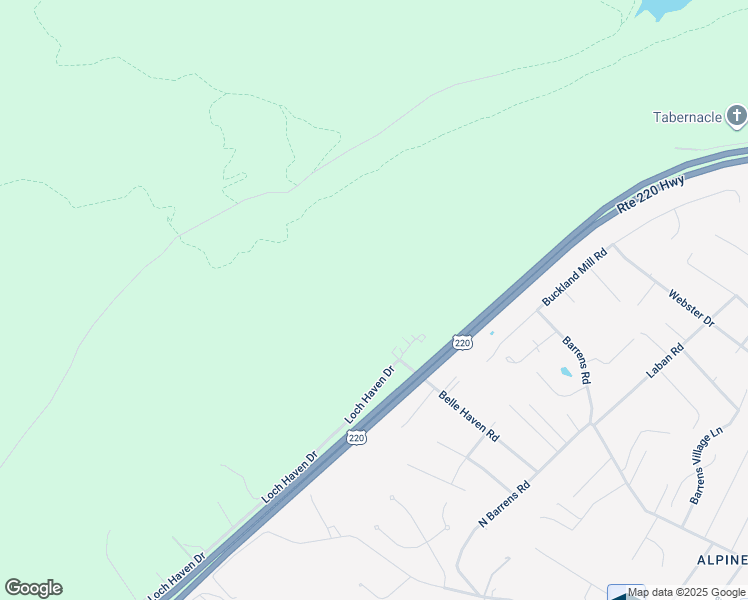 map of restaurants, bars, coffee shops, grocery stores, and more near 3240 Loch Haven Drive in Roanoke