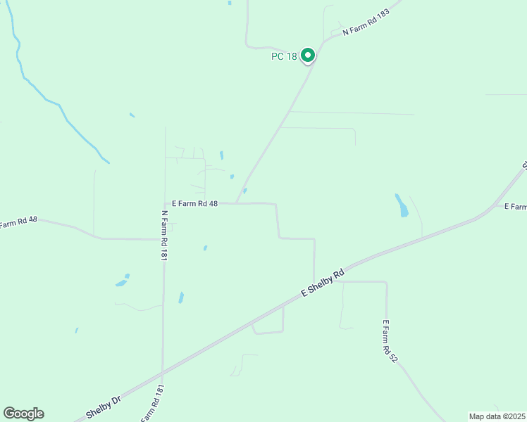 map of restaurants, bars, coffee shops, grocery stores, and more near 3584 East Farm Road 48 in Fair Grove