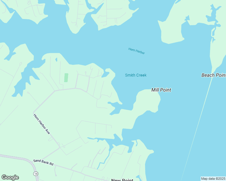 map of restaurants, bars, coffee shops, grocery stores, and more near 1189 Horn Harbor Avenue in New Point