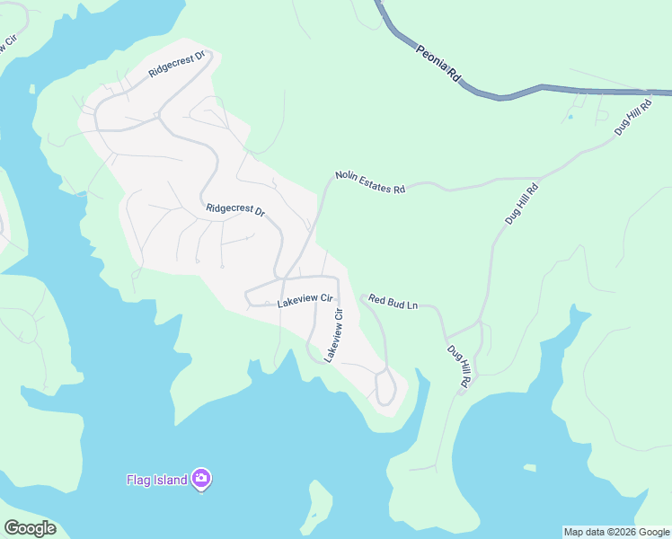 map of restaurants, bars, coffee shops, grocery stores, and more near 176 Lakeview Circle in Clarkson