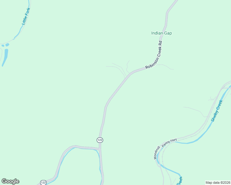 map of restaurants, bars, coffee shops, grocery stores, and more near 10302-10798 Robinson Creek Road in Pike