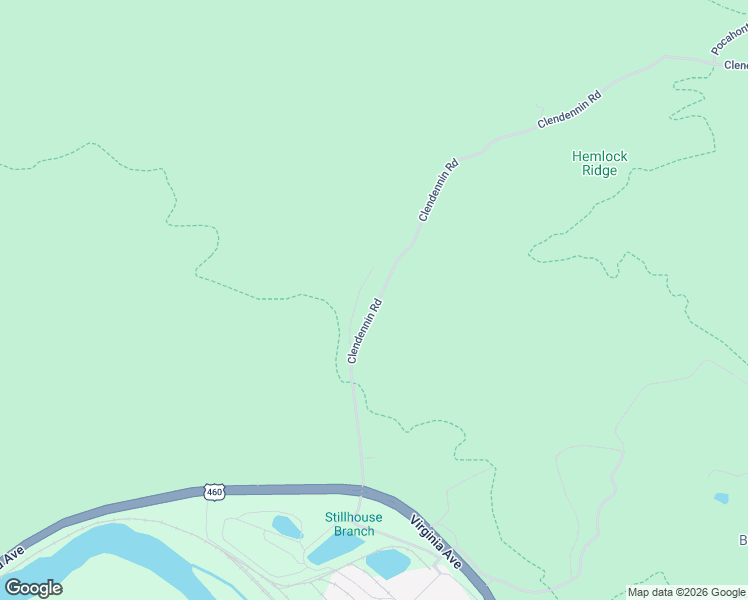 map of restaurants, bars, coffee shops, grocery stores, and more near 236-298 Clendennin Road in Narrows