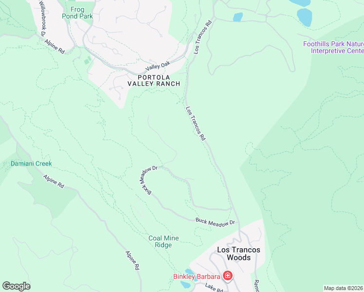 map of restaurants, bars, coffee shops, grocery stores, and more near 7 Redberry RIdge in Portola Valley