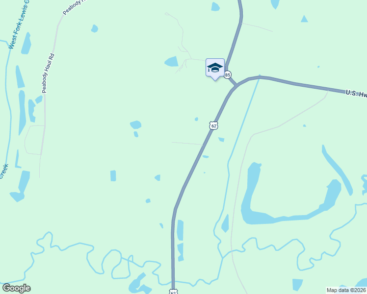 map of restaurants, bars, coffee shops, grocery stores, and more near 7608 U.S. 62 in Beaver Dam