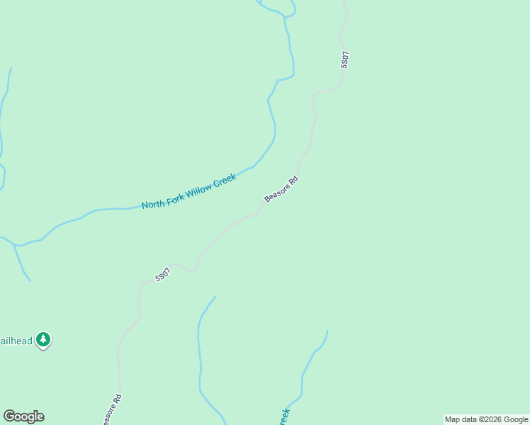 map of restaurants, bars, coffee shops, grocery stores, and more near Beasore Road in Bass Lake