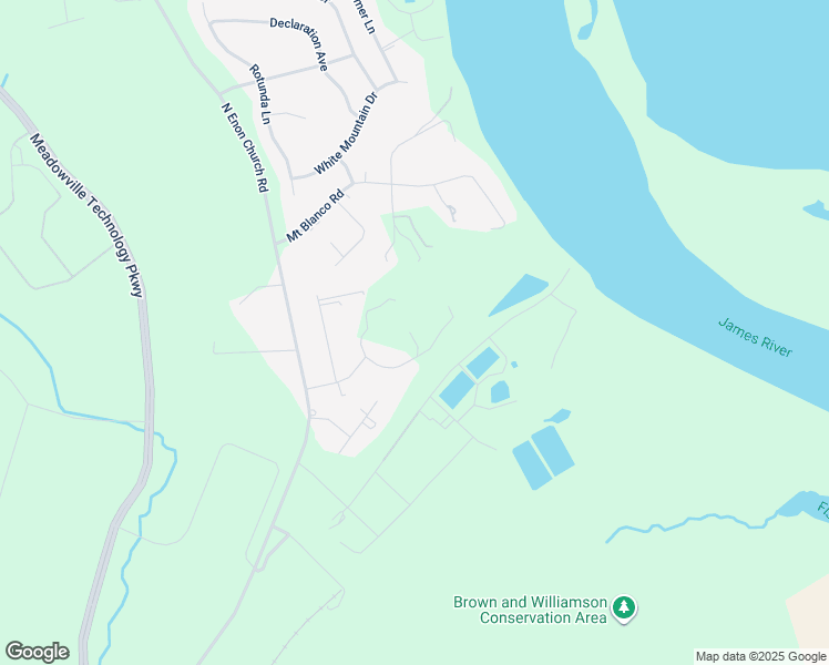 map of restaurants, bars, coffee shops, grocery stores, and more near 12909 Norlanya Drive in Chester
