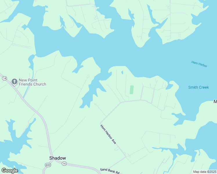 map of restaurants, bars, coffee shops, grocery stores, and more near 685 Horn Harbor Avenue in New Point