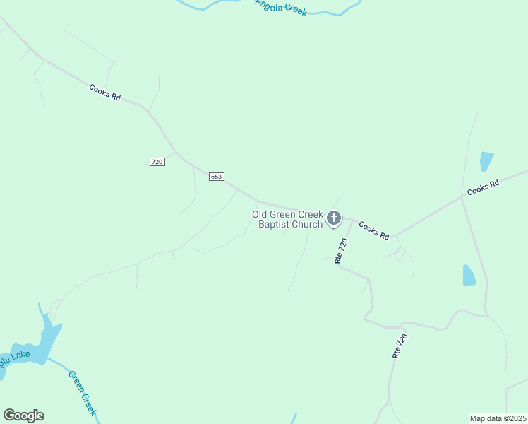 map of restaurants, bars, coffee shops, grocery stores, and more near 246 Cooks Road in Farmville