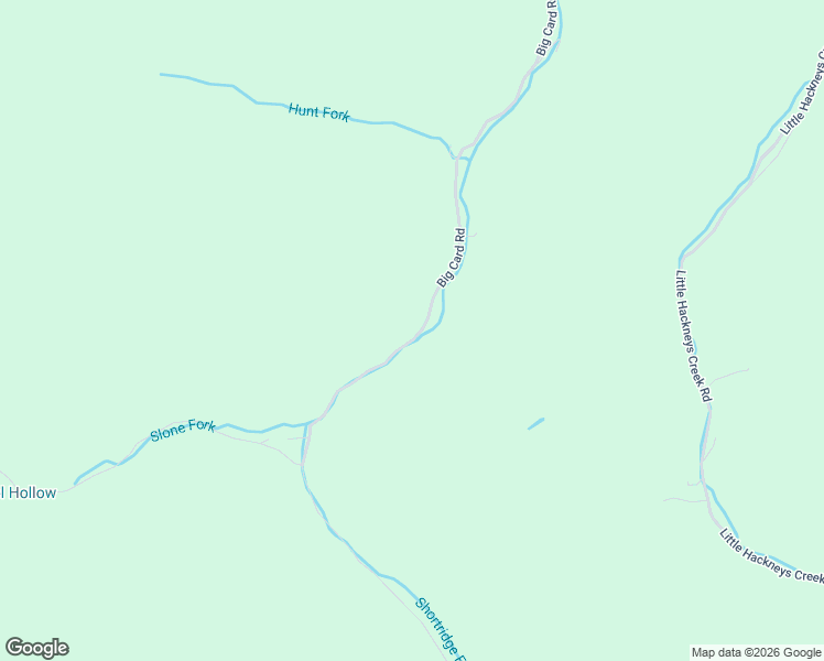 map of restaurants, bars, coffee shops, grocery stores, and more near 1926 Big Card Road in Mouthcard