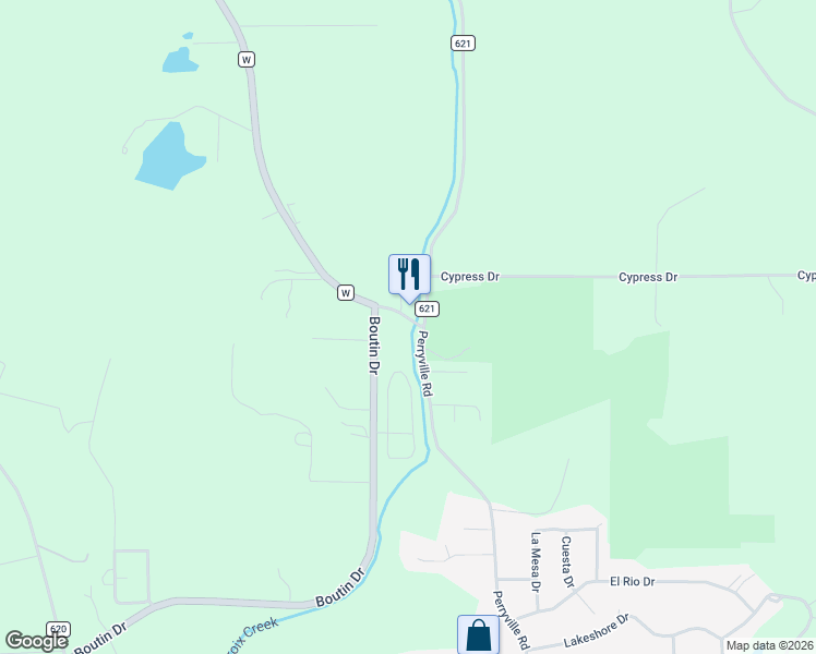 map of restaurants, bars, coffee shops, grocery stores, and more near 3532 Perryville Road in Cape Girardeau