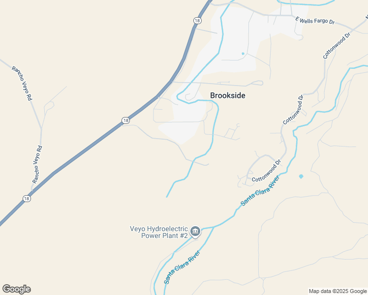 map of restaurants, bars, coffee shops, grocery stores, and more near 28 West Canal Drive in Veyo