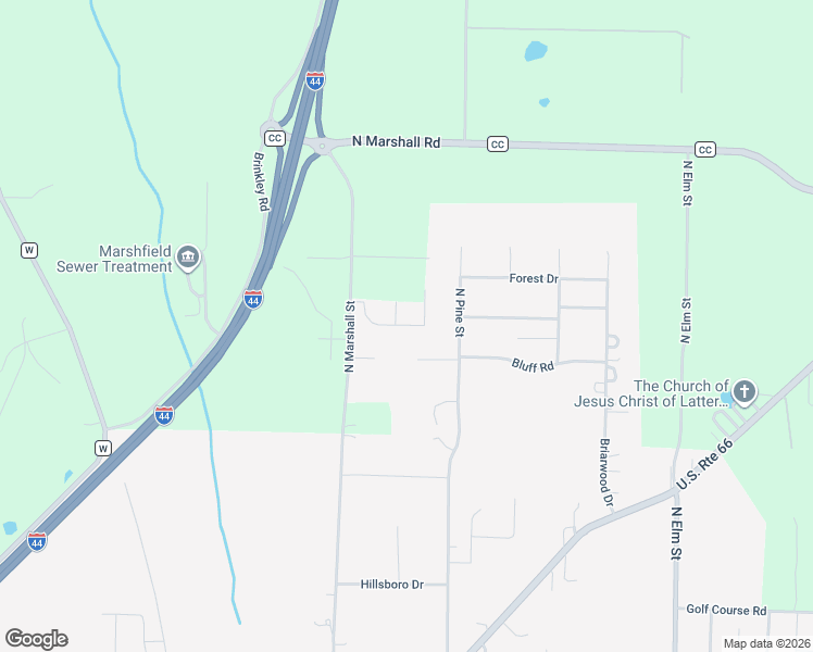 map of restaurants, bars, coffee shops, grocery stores, and more near 168 Brook Hills Drive in Marshfield