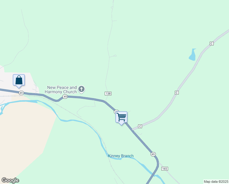 map of restaurants, bars, coffee shops, grocery stores, and more near 46 County Road 138 in Annapolis