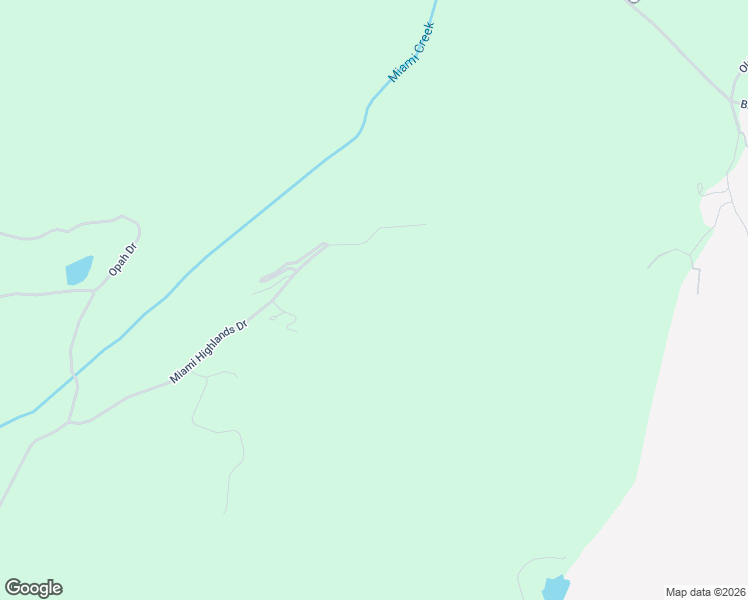 map of restaurants, bars, coffee shops, grocery stores, and more near Miami Highlands Drive in Oakhurst