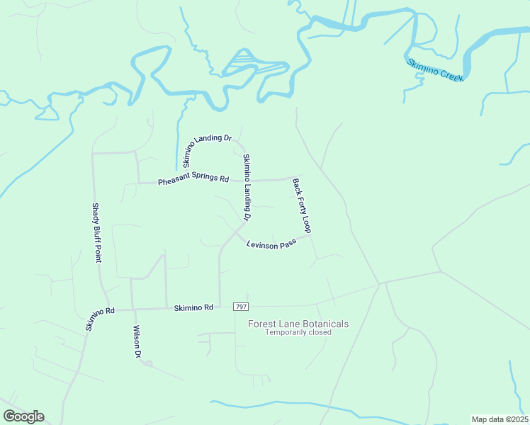 map of restaurants, bars, coffee shops, grocery stores, and more near 202 Skimino Landing Drive in Williamsburg