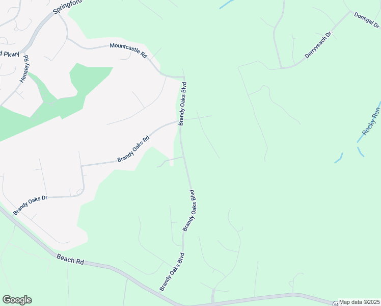 map of restaurants, bars, coffee shops, grocery stores, and more near 10937 Brandy Oaks Boulevard in Chesterfield