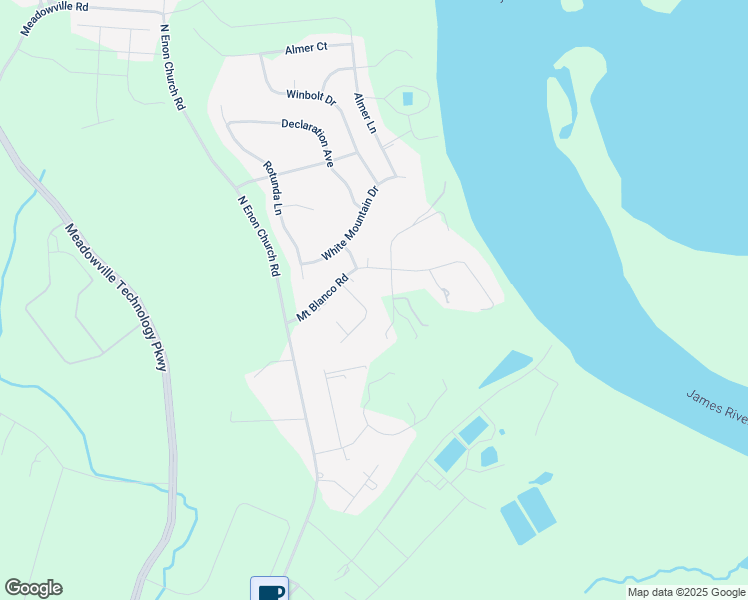 map of restaurants, bars, coffee shops, grocery stores, and more near 12510 Mount Blanco Court in Chester