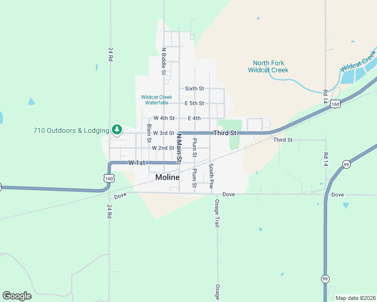 map of restaurants, bars, coffee shops, grocery stores, and more near 151-199 Plumb Street in Moline