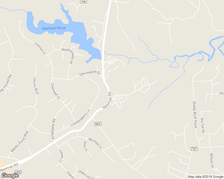 map of restaurants, bars, coffee shops, grocery stores, and more near 4010 Newman Road in Williamsburg