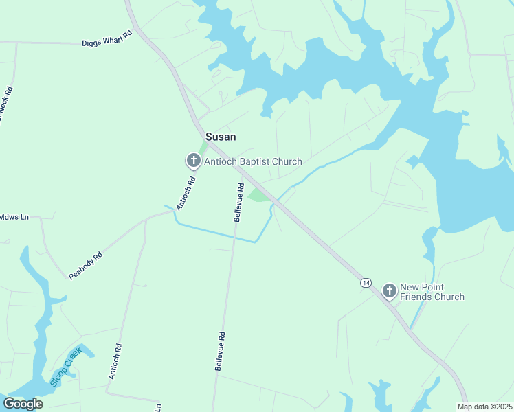 map of restaurants, bars, coffee shops, grocery stores, and more near 93 Bellevue Road in Susan