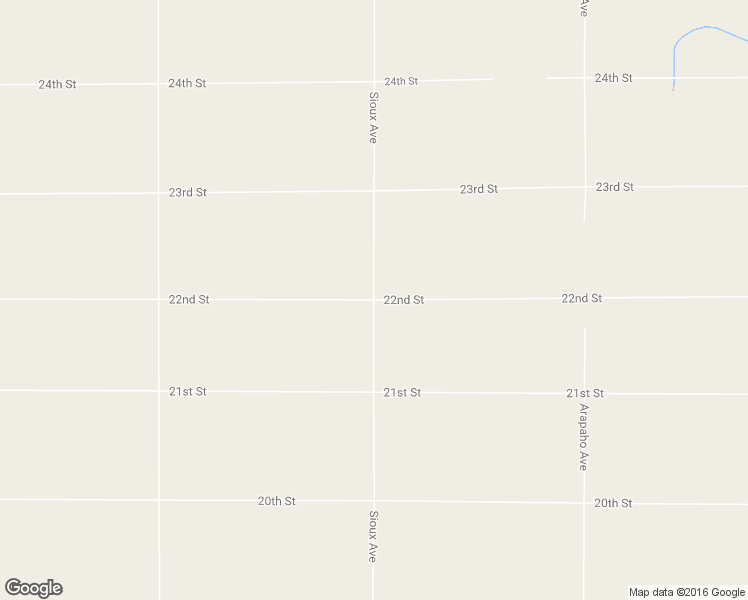 map of restaurants, bars, coffee shops, grocery stores, and more near 22nd Street in Blanca