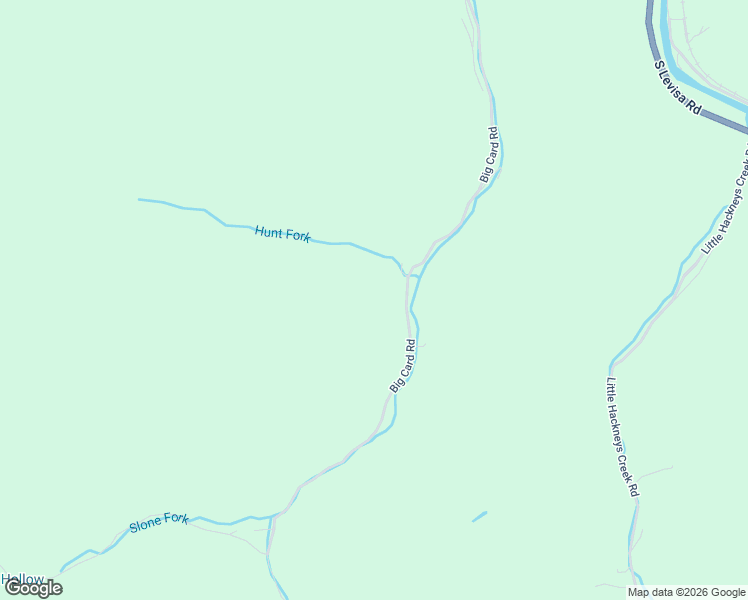 map of restaurants, bars, coffee shops, grocery stores, and more near 1926 Big Card Road in Mouthcard