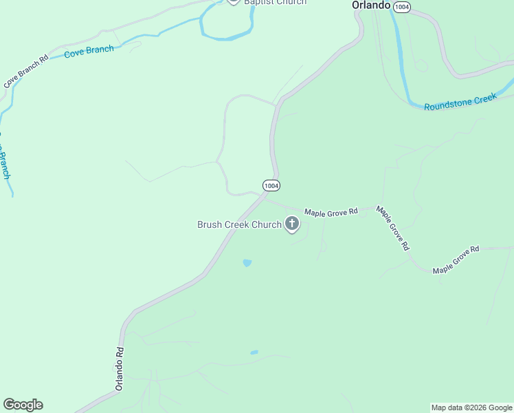map of restaurants, bars, coffee shops, grocery stores, and more near Orlando Road in Rockcastle