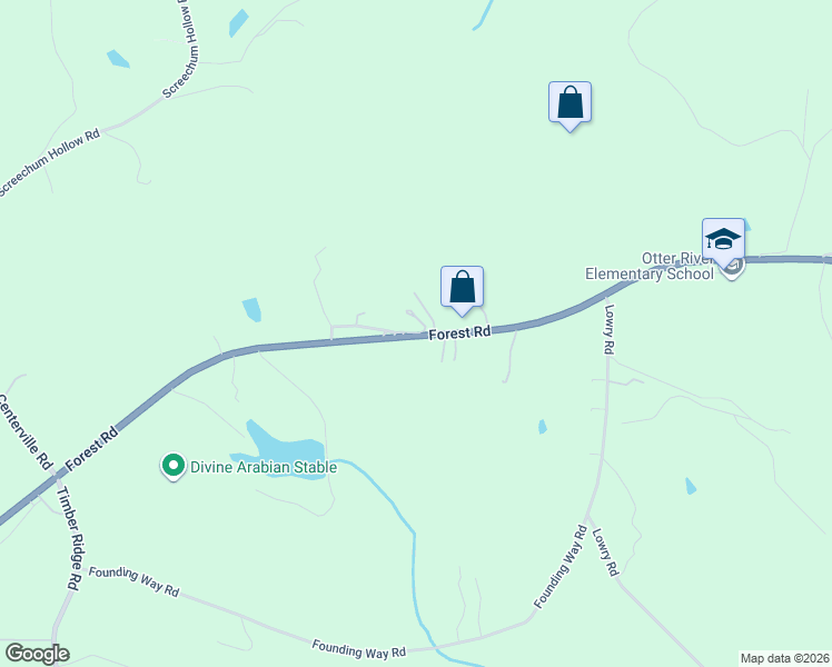 map of restaurants, bars, coffee shops, grocery stores, and more near 1270 Pawnee Road in Bedford