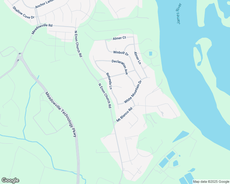 map of restaurants, bars, coffee shops, grocery stores, and more near 12307 Rotunda Lane in Chester